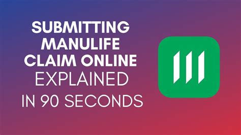 manulife eclaim|eSubmission 2.0 .